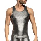ES Collection Art Deco Metallic Tank Top TS330 Silver