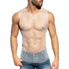 ES Collection Beachy Net Tank Top TS334 White