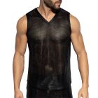ES Collection VWYSIWYG V-Neck Tank Top TS348 Black