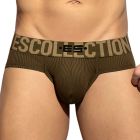 ES Collection Recycled Rib Brief UN570 Khaki