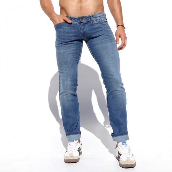 Rufskin Hendrix Slim Fit Jeans Distressed Denim Mens Pants WEAR