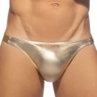 Addicted Party Shiny Bikini AD1038 Gold Mens Underwear