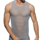 Addicted Charm Tank Top AD1297 Sky Blue Mens Clothing