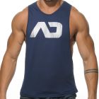 Addicted AD Low Rider Tank Top AD43 Navy Mens Tank Top