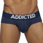 Addicted Bikini Brief AD467 Navy Mens Underwear