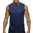 Addicted Basic Tank Top AD531 Navy Mens T-Shirt