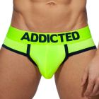 Addicted Neon RingUp Swimderwear Swim Brief AD917 Neon Yellow Mens Underwear