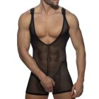 Addicted Mesh Wrestling Suit AD945 Black