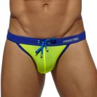 Addicted Sexy Low Rise Swim Bikini ADS065 Yellow Mens Swimwear