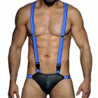 Addicted Singlet Jock ADF25 Royal Blue Mens Adult