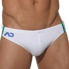 Addicted Low Cut Sports Swim Brief ADS005 White