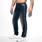 ES Collection Dystopia Tape Jeans ESJ048 Navy Mens Clothing