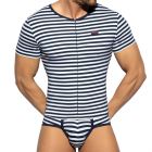 ES Collection Cotton Bodysuit UN486 Navy Sailor Mens Underwear