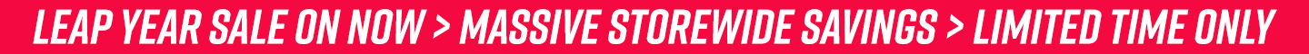 Leap Year Sale On Now - Prices As Marked Storewide