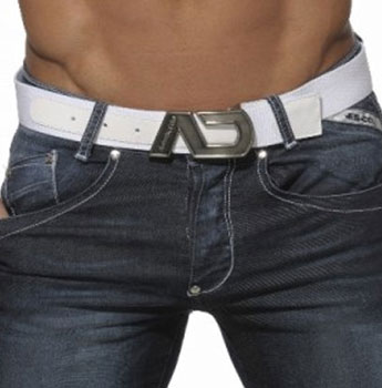 Addicted Metallic Short AD562 Silver Mens Underwear